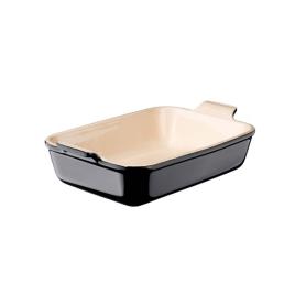 LE CREUSET - Travessa Rectangular Heritage Negro Onyx 26cm 71102261400001