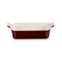 LE CREUSET - Travessa Rectangular Heritage Garnet 26cm 71102269490001