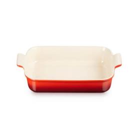 LE CREUSET - Travessa Rectangular Heritage Cereja 32cm 71102320600001