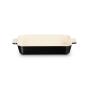 LE CREUSET - Travessa Rectangular Heritage Negro Onyx 32cm 71102321400001