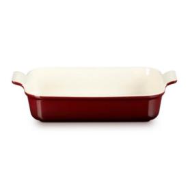 LE CREUSET - Travessa Rectangular Heritage Garnet 32cm 71102329490001