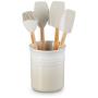 LE CREUSET - Set 4 Espatulas + Pote Merengue 79003007160000