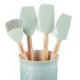 LE CREUSET - Set 4 Espátulas + Pote Sea Salt 69003007170003