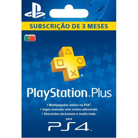 SONY - Cartão Playstation Plus Card 9812449