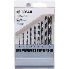 BOSCH - Set Brocas Hex3 PointTeQ 9un 2607002826