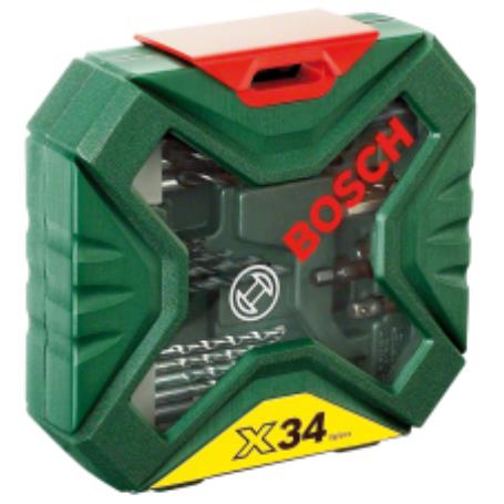 BOSCH - Set Pontas Aparaf. X-Line 34un 2607010608