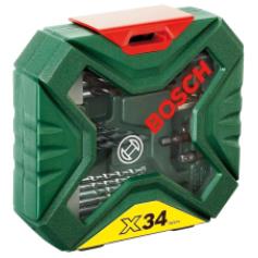 BOSCH - Set Pontas Aparaf. X-Line 34un 2607010608