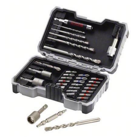 BOSCH - Pontas e Brocas Betão 35uds 2607017326