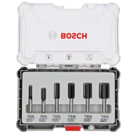 BOSCH - Set 6 Fresas Ranhurar 6mm 2607017465