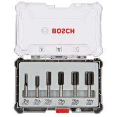 BOSCH - Set 6 Fresas Ranhurar 6mm 2607017465