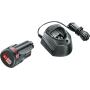 BOSCH - Bateria e Carregador PBA 1600A01L3D