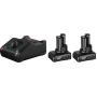 BOSCH - Bateria+Carreg. Power Set 12V 1600A01B20