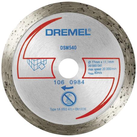 DREMEL - Disco Diamante 77mm 2615S540JB
