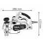 BOSCH - Plaina GHO 40-82 C Prof 060159A760