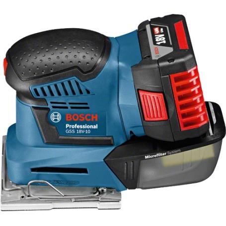 BOSCH - Lixadeira Vib. GSS 18V-10 06019D0202