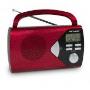 METRONIC - Rádio Portátil Vermelho 477201