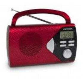 METRONIC - Rádio Portátil Vermelho 477201