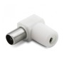 METRONIC - Conector Tv 9.52mm Fêmea "L " 338119