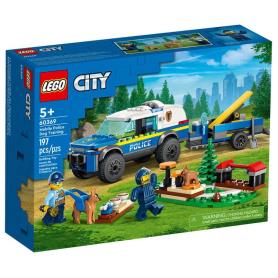 LEGO 60369 City Treino Móvel para Caes Policia
