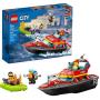 LEGO 60373 City Lancha de Resgate de Bombeiros