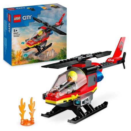 LEGO 60411 Helicóptero dos Bombeiros