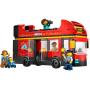 LEGO - Autocarro Turístico Vermelho de 2 Pisos 60407