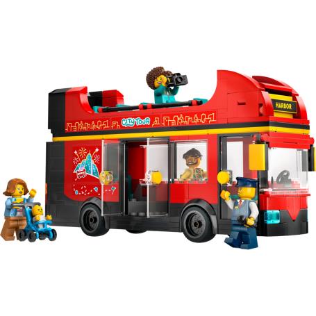 LEGO - Autocarro Turístico Vermelho de 2 Pisos 60407