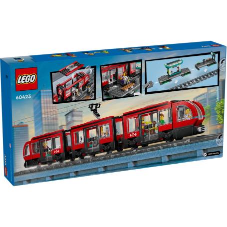 LEGO 60423 Elétrico e Estação na Baixa