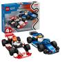 LEGO Carros F1 da Williams Racing e Haas F1 60464