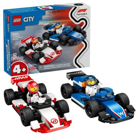 LEGO Carros F1 da Williams Racing e Haas F1 60464