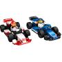 LEGO Carros F1 da Williams Racing e Haas F1 60464