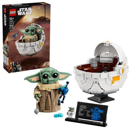 LEGO Grogu com Carrinho Planador 75403