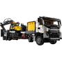 LEGO 42175 Camião Volvo FMX e Escavadora Elétrica EC230