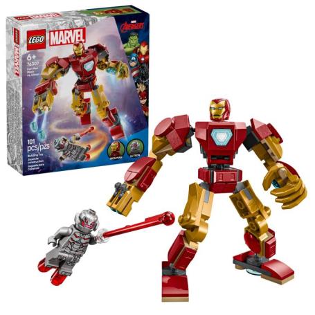 LEGO Robô do Iron Man contra Ultron 76307