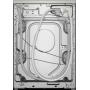SIEMENS - Máq. Lavar Roupa IQ500 iDos WG56H2AXES