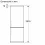 BOSCH - Combinado Serie 4 NoFrost KGN497LDF