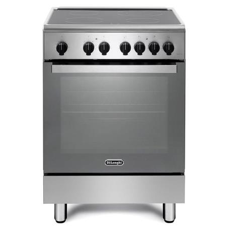 DELONGHI - Fogão Elétrico Vitrocerâmica Aço Inoxidável DMX 64 VL
