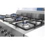 DELONGHI - Fogão Gás com Forno Elétrico Aço Inoxidável PRO 96 MX ED