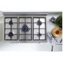 DELONGHI - Fogão Gás com Forno Elétrico Aço Inoxidável PRO 96 MX ED