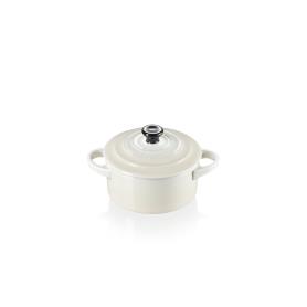 LE CREUSET - Mini Cocotte Redonda Merengue 71901107160100