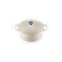 LE CREUSET - Cocotte Red. 24cm Merengue 21177247164430
