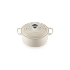 LE CREUSET - Cocotte Red. 24cm Merengue 21177247164430