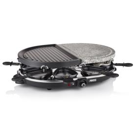PRINCESS - Raclette 8 Oval Pedra/Grill 162710