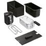 PRINCESS - Fritadeira Preta 3L Inox Preto 182727