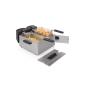 PRINCESS - Fritadeira Dupla 2 x 3L - Inox 183123
