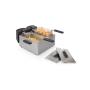 PRINCESS - Fritadeira Dupla 2 x 3L - Inox 183123