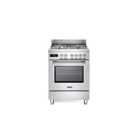 DELONGHI - Fogão Gás com Forno Elétrico Aço Inoxidável PRO 66 MXL PZ
