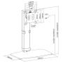 EQUIP - Suporte de Mesa Monitor 650126