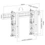EQUIP - Suporte TV 37"-70" PopOut VideoWall 650351