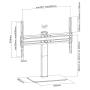 EQUIP - Suporte TV TableTop 37"-70" 650612